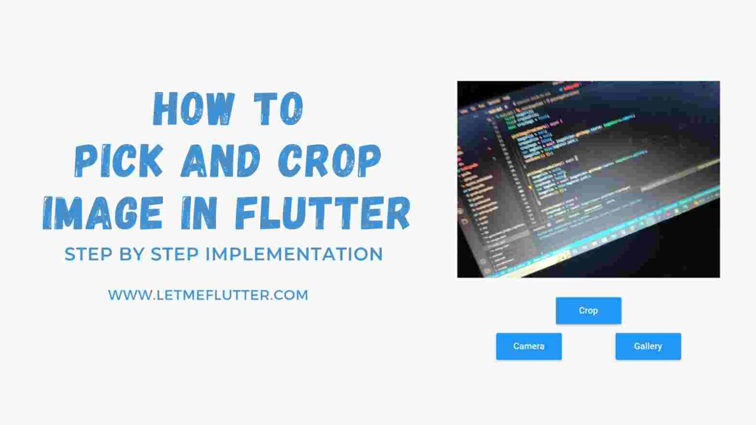 How To Easily Pick And Crop Image In Flutter Flutter Easy Code Guide