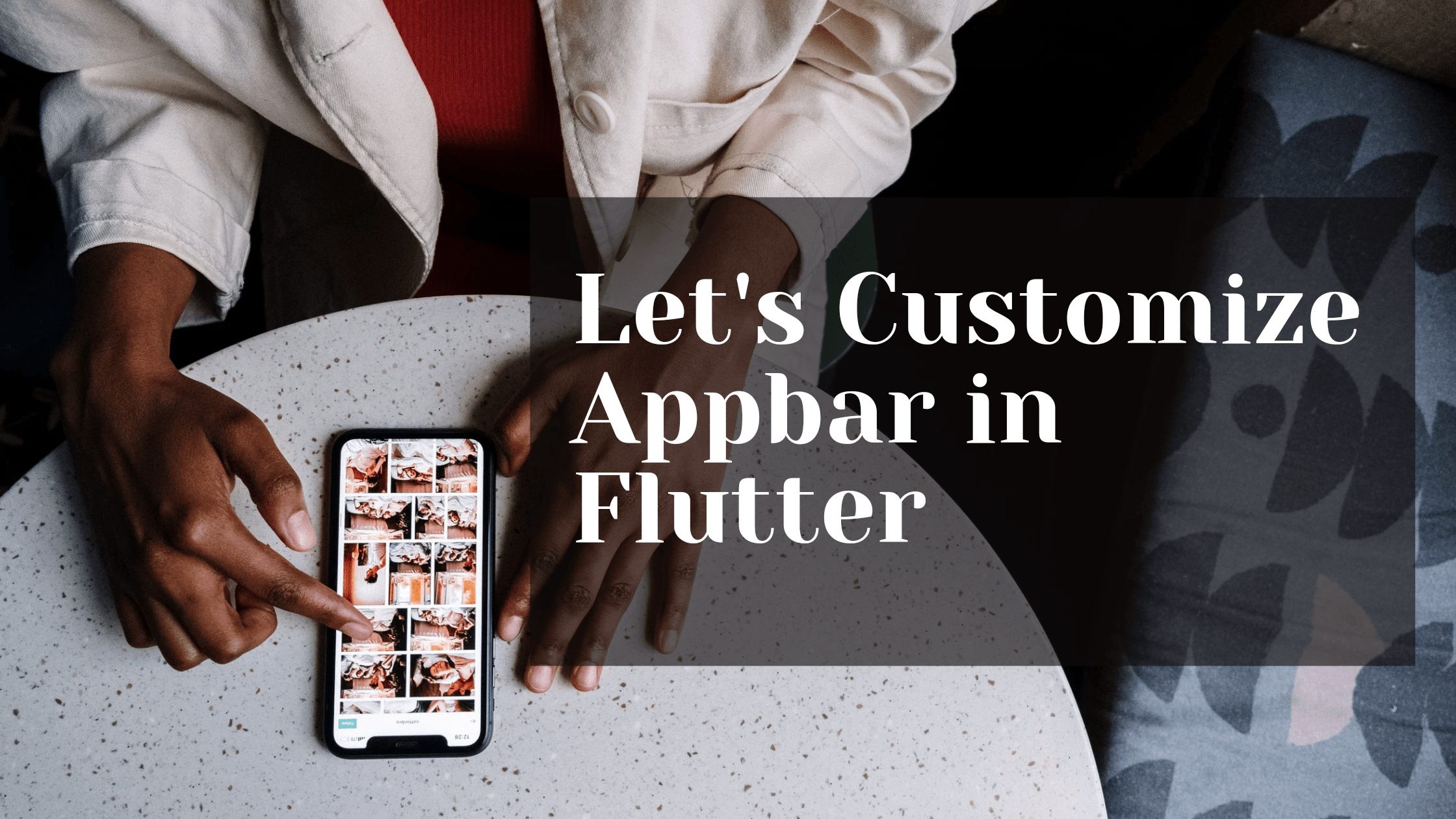 appbar customization flutter