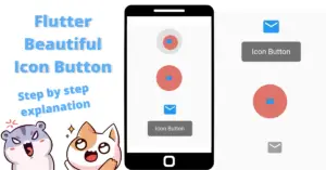 Flutter Icon Button Example - Detailed Customization - Step By Step ...