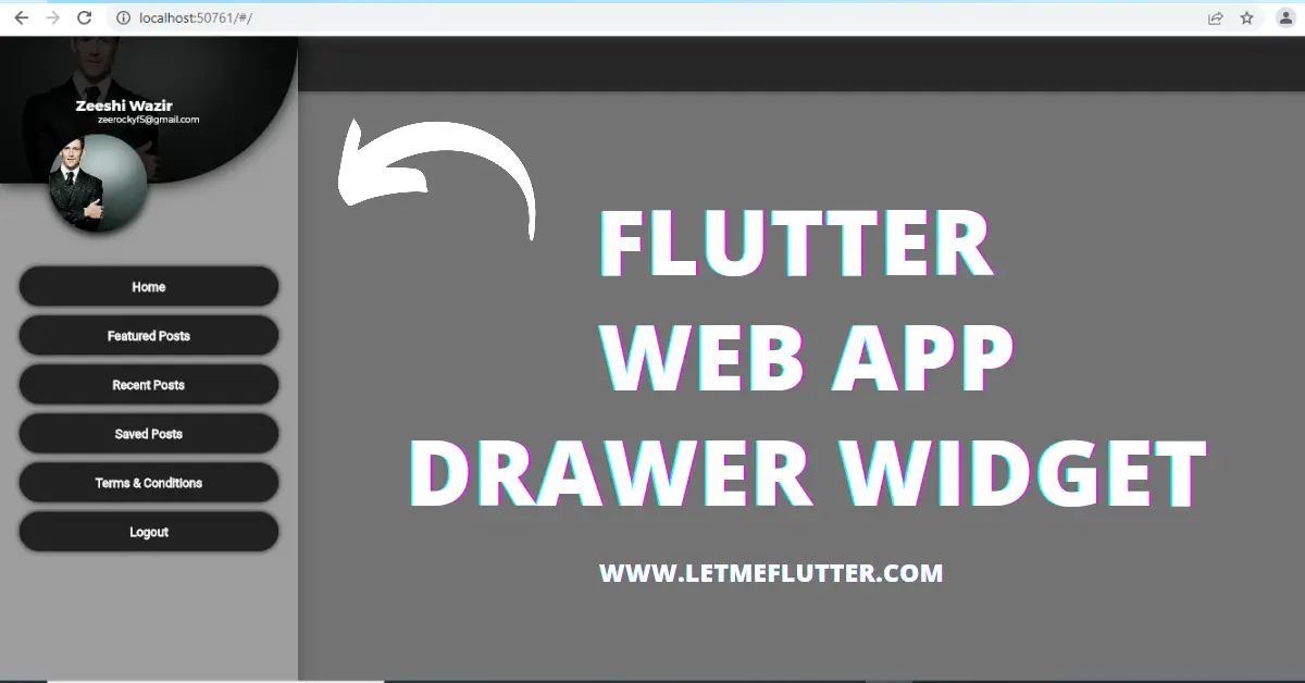 flutter web template