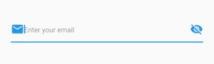 flutter text field suffix icon constraints