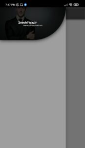 flutter top block customization