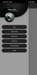 Beautiful Flutter Drawer Widget Customization-Explained With Example 10 flutter drawer buttons