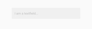 flutter text field filled