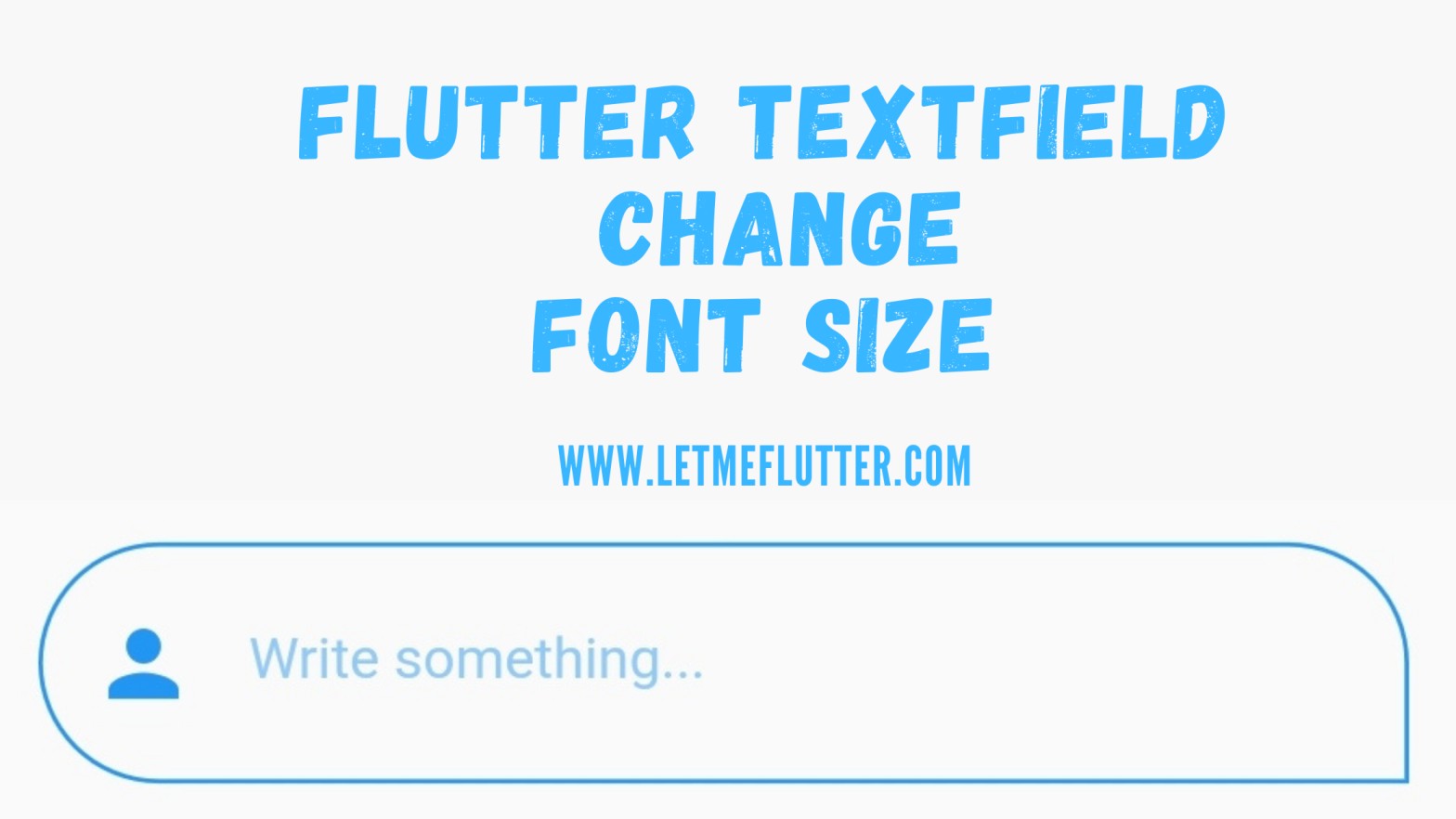 Flutter Textfield Change Font Size