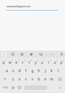 flutter textformfield keyboardtype email