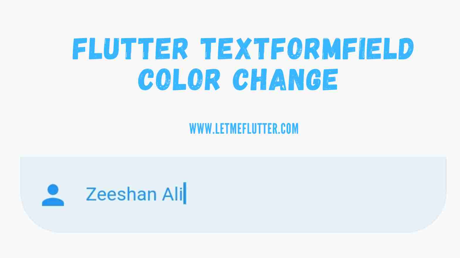 flutter textformfield color