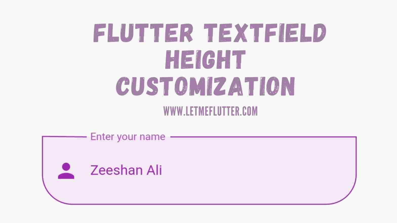 flutter textfield height
