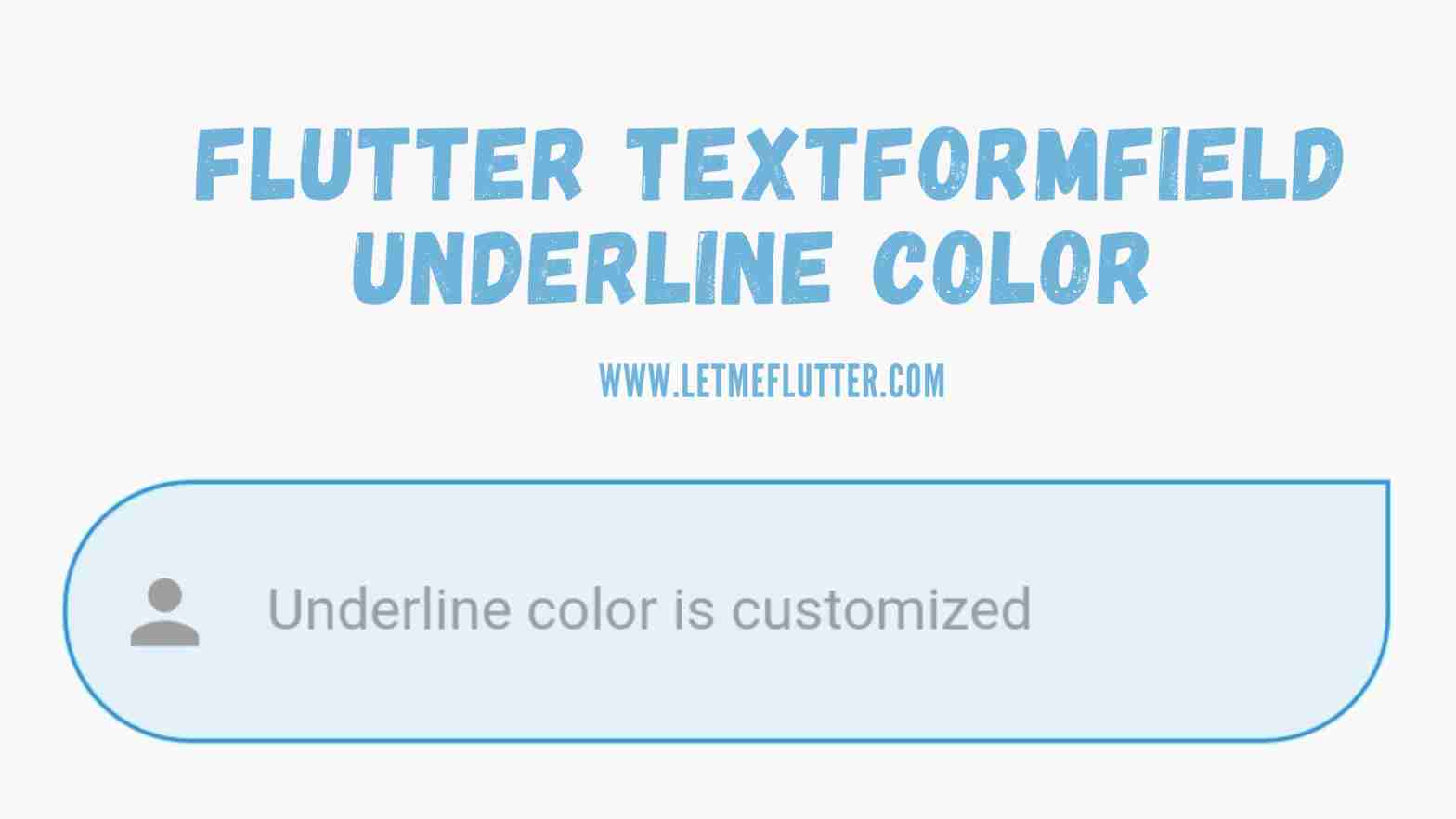 flutter textformfield underline color