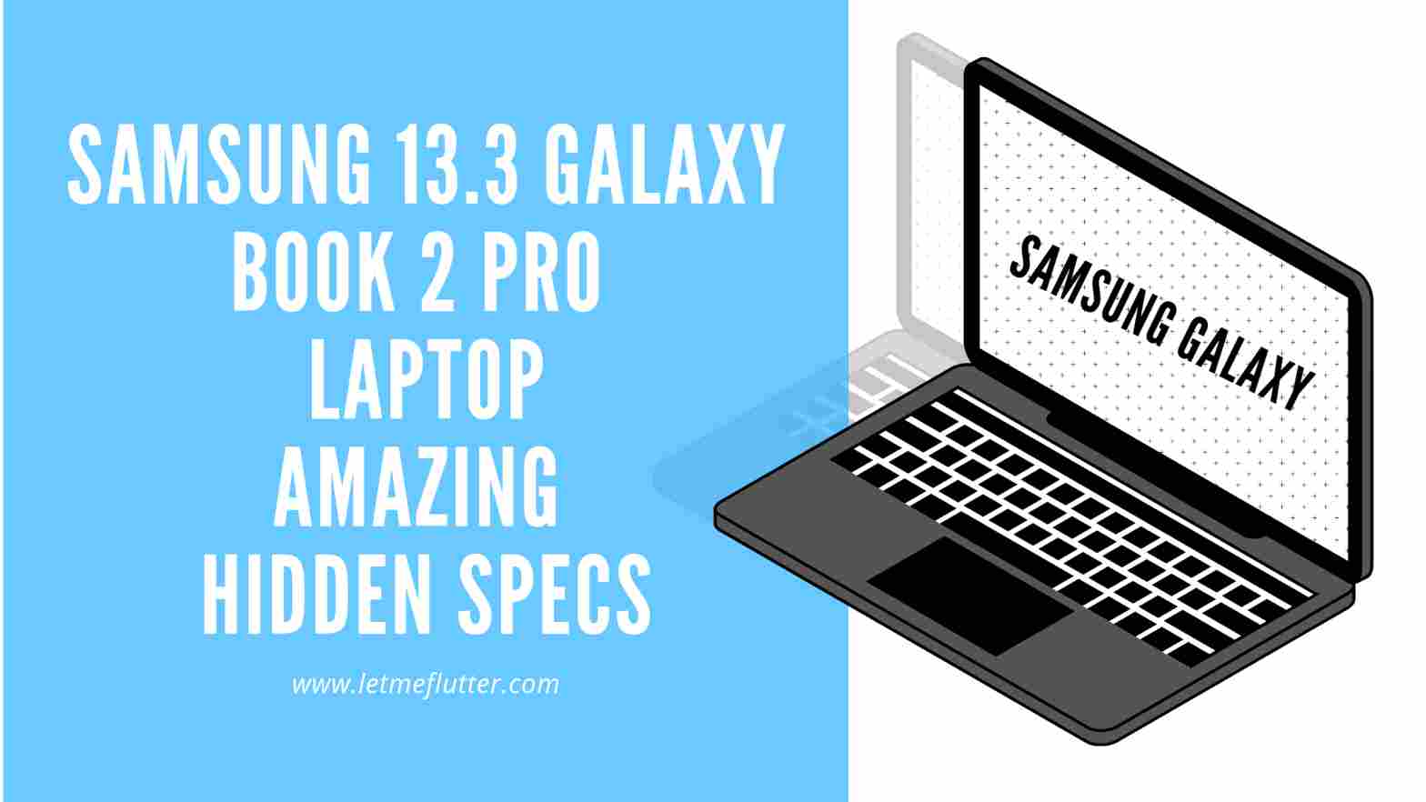 Samsung 13.3 Galaxy Book 2 pro laptop