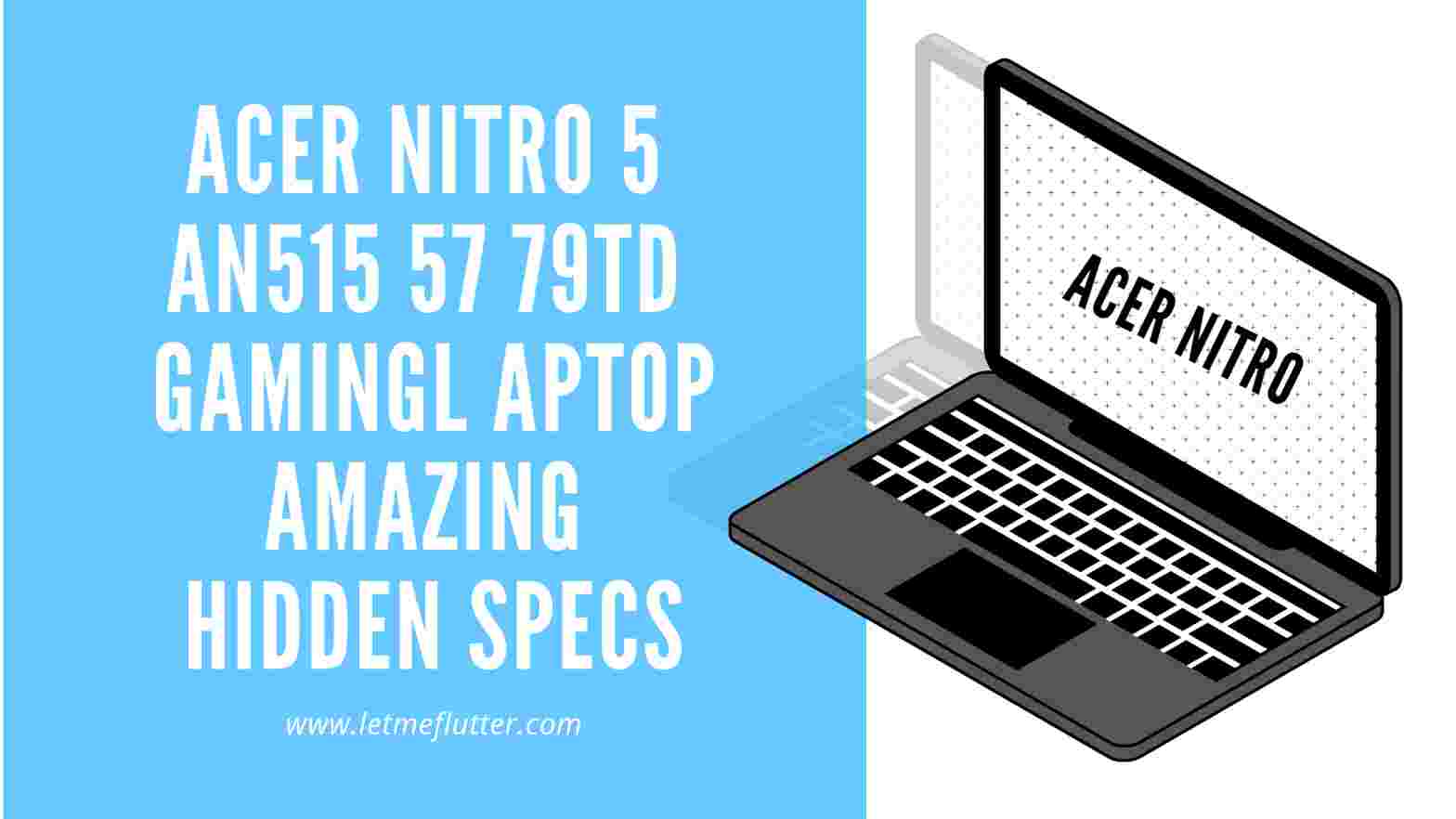 Acer Nitro 5 AN515 57 79TD Gaming Laptop
