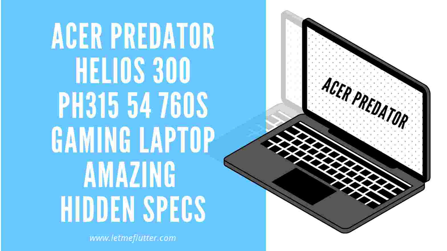 Acer Predator Helios 300 PH315 54 760S