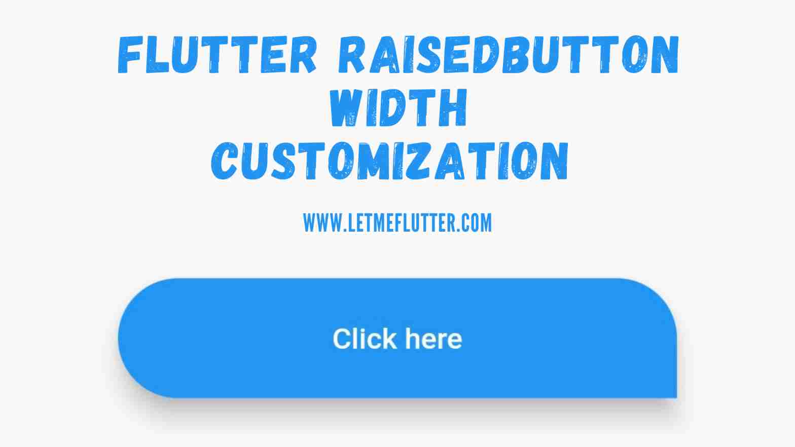 flutter raisedbutton width