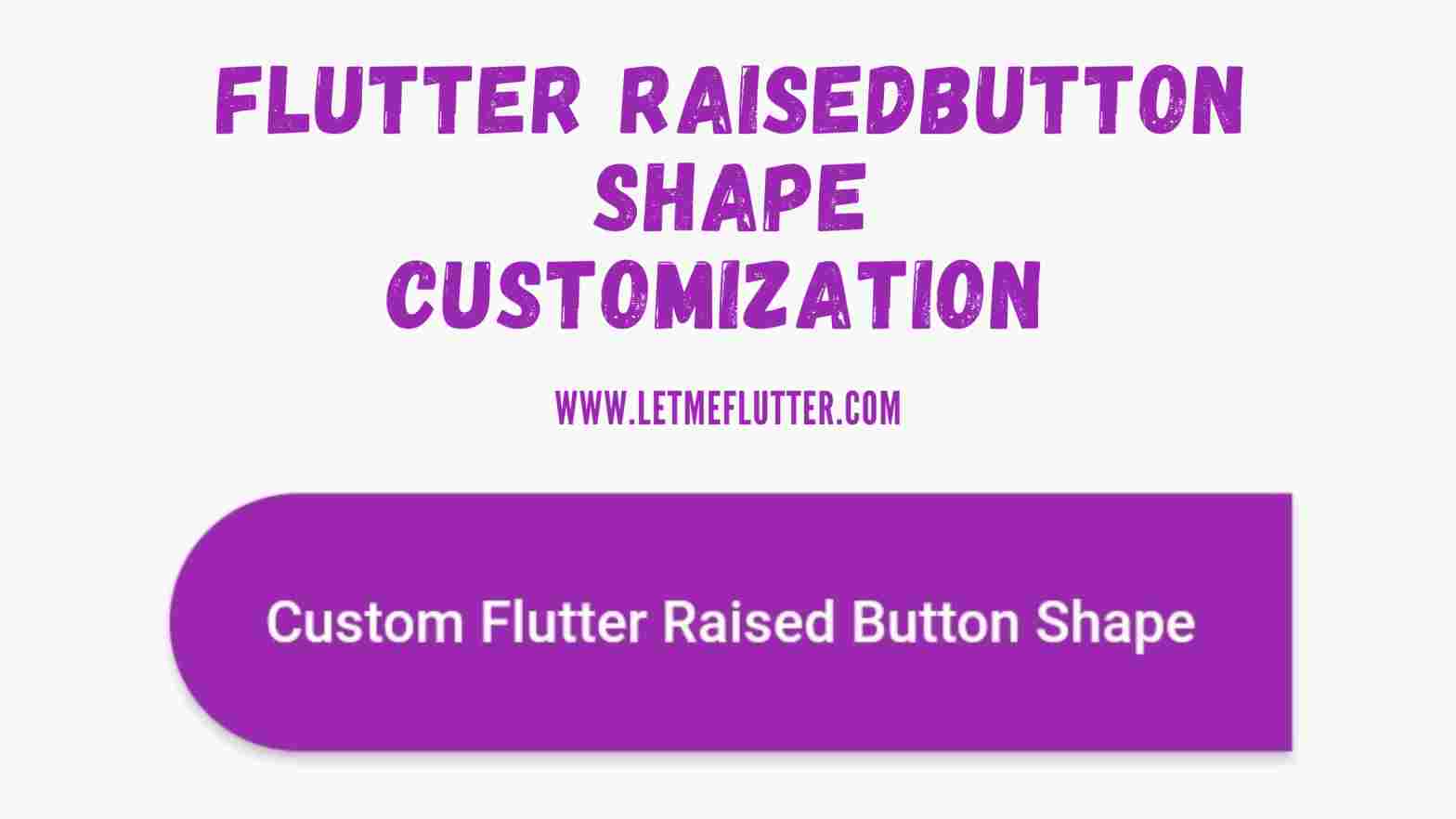 flutter raisedbutton shape