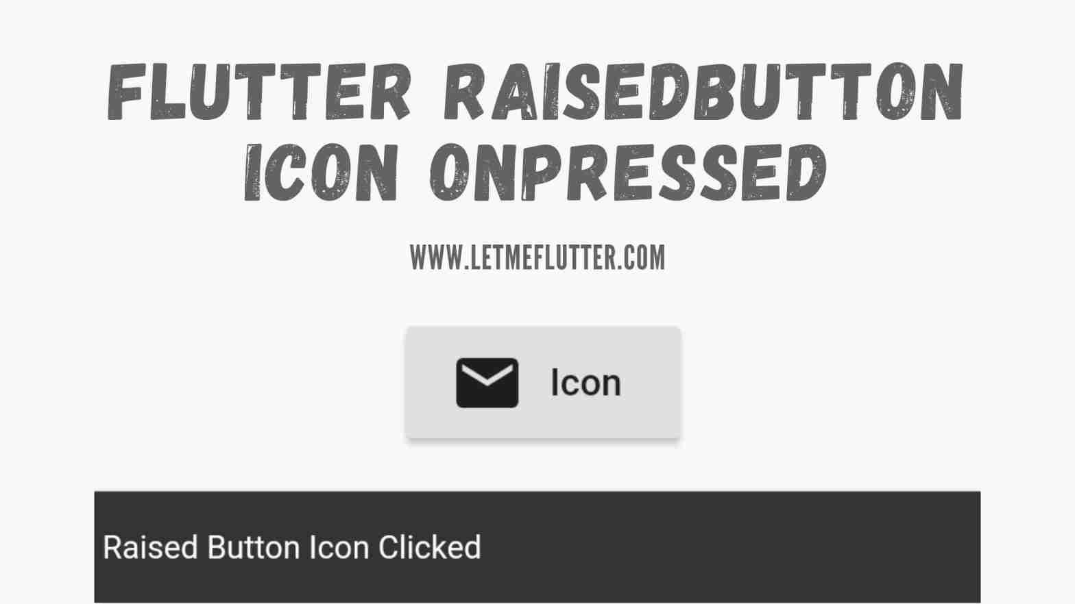 flutter raisedbutton icon onpressed