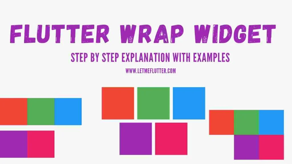 flutter wrap widget