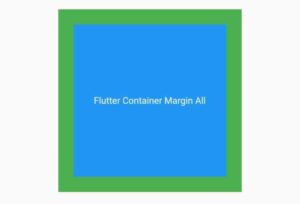How To Easily Customize Flutter Container Margin 6 flutter container margin all