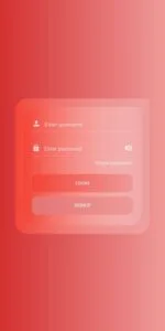 flutter login screen
