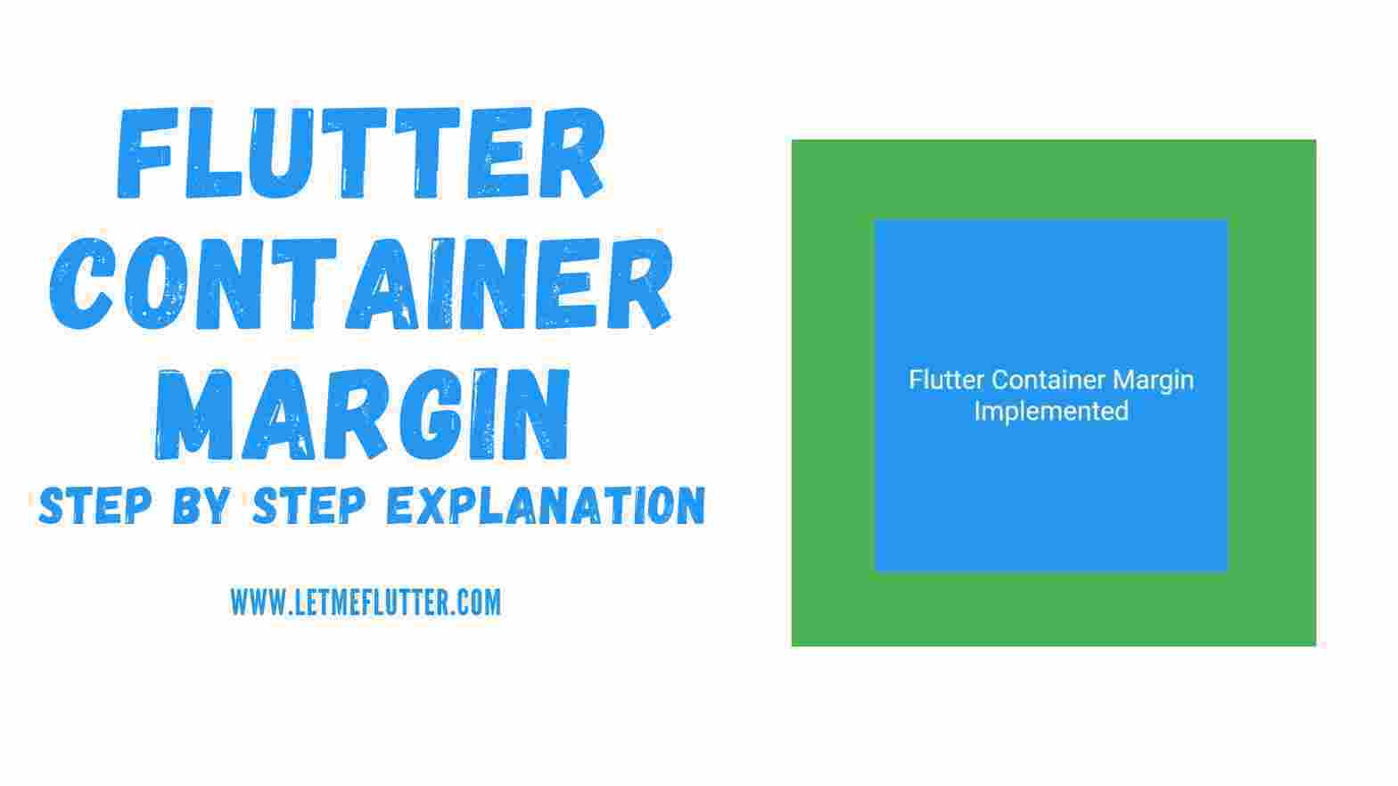 flutter container margin