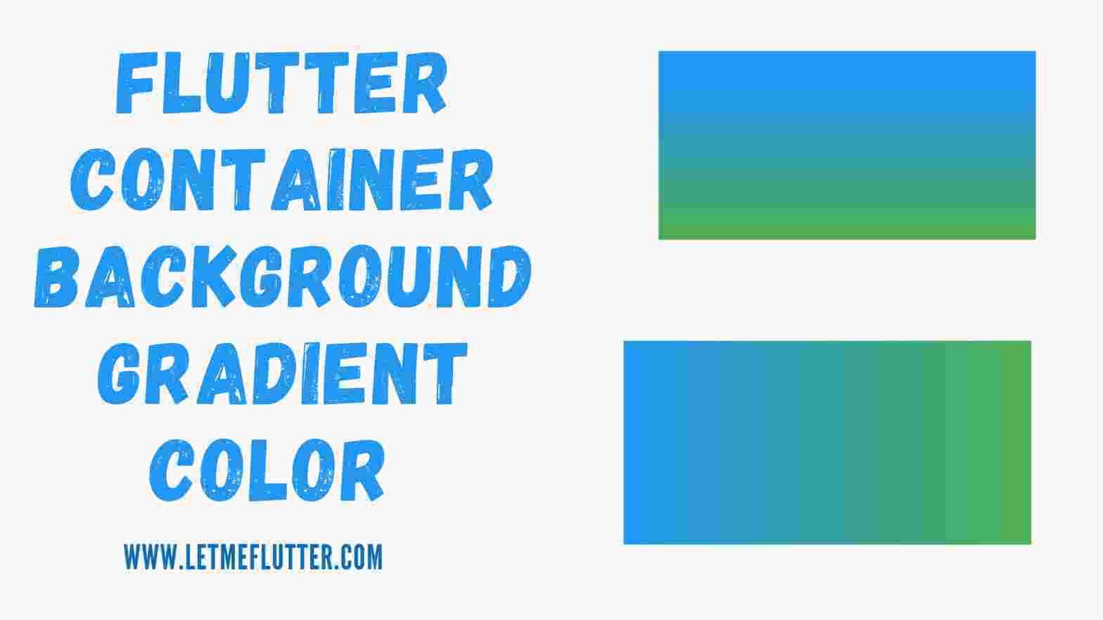 flutter container gradient