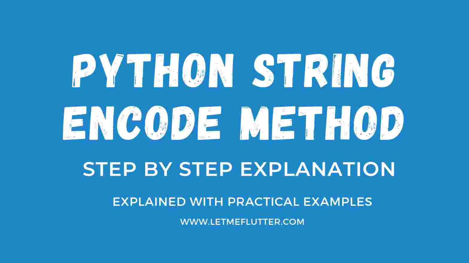 python string encode