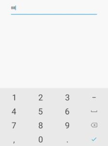 flutter textfield keyboard type number