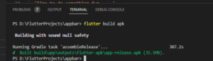 flutter build apk issue solved with image picker