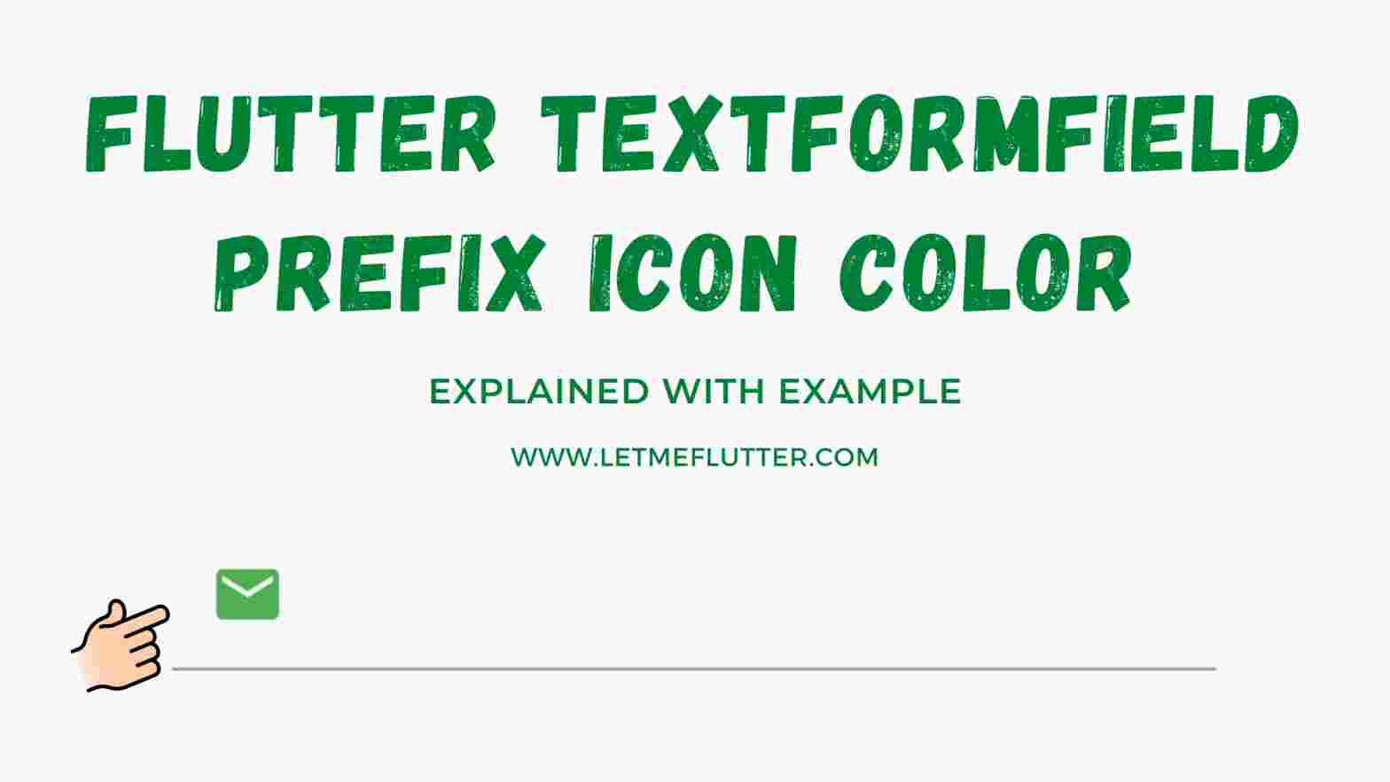 flutter textformfield prefix icon color