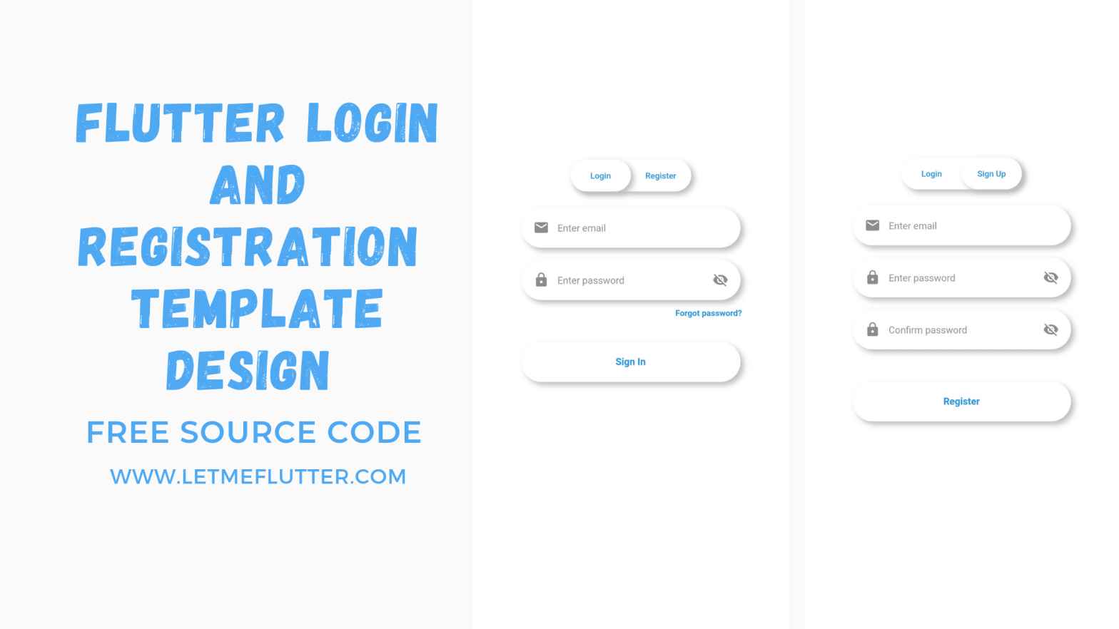 flutter login and registration source code