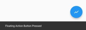 flutter floating action button widget