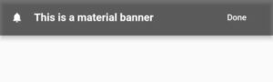flutter material banner leading icon