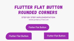 flutter flat button rounded corners