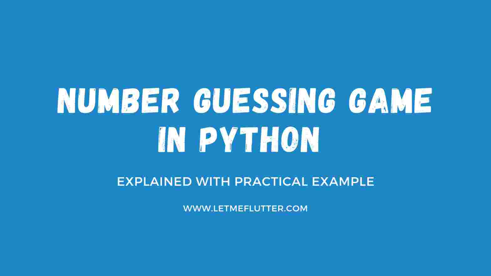 guess game in python