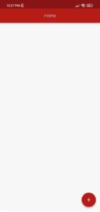 flutter floating action button widget and flutter appbar